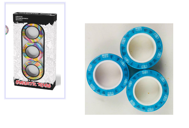 Magnetic Fidget Rings